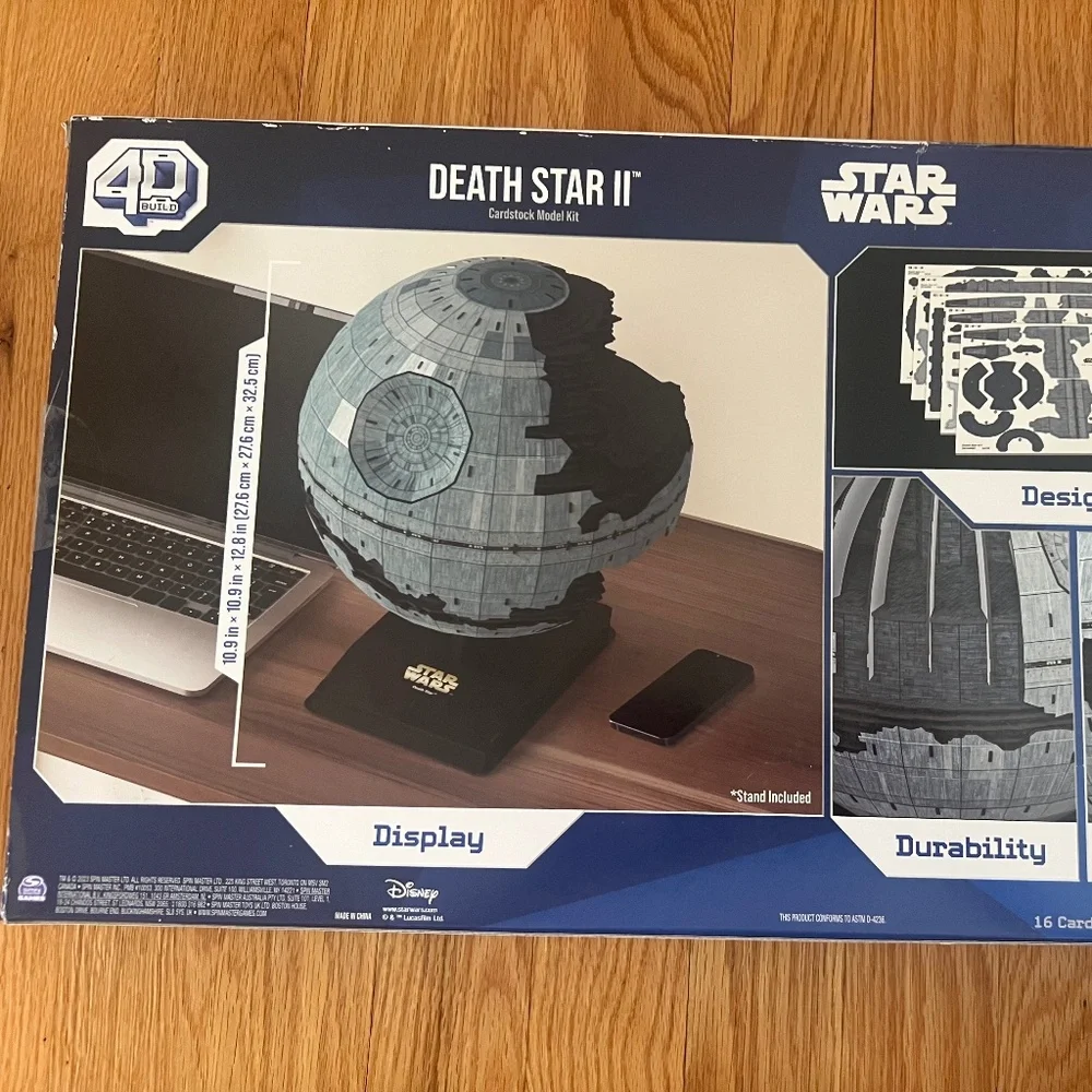 disney 3d Star Wars death star II puzzle